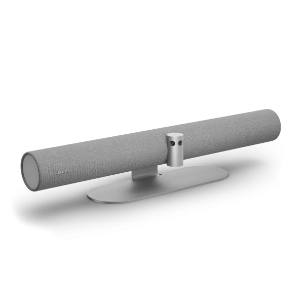 Jabra PanaCast 50 Video Bar Grey MS Teams Rooms – 8201-232 - Angled View