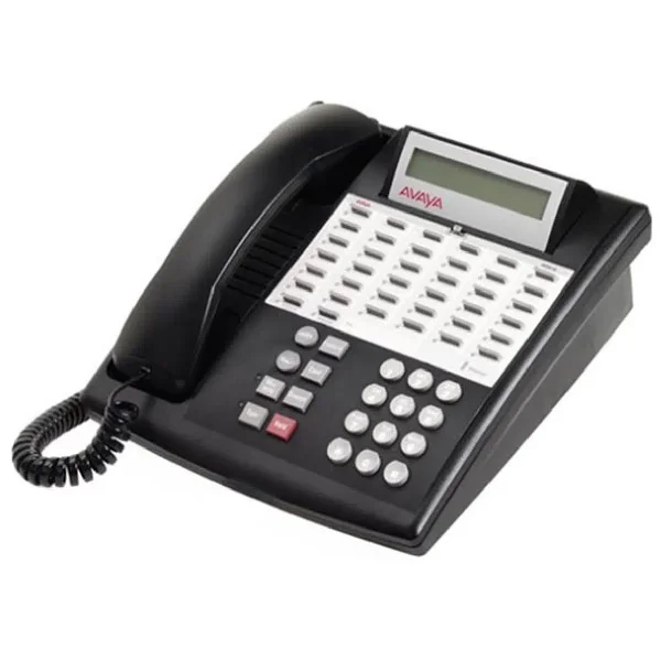 Avaya Partner 34D Display Phone | Series 1 Euro Style | Refurbished – 3158-08B - 107305054 - Front Display View