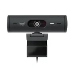 Logitech Brio 505 TAA Compliant Webcam – Graphite – 960-001522 - Front View