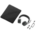 Logitech Zone Wireless 2 ES Headset | Teams | Bluetooth | USB-C Receiver | Graphite – 981-001492