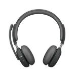 Logitech Zone Wireless 2 Bluetooth Headset | ANC | Graphite – 981-001435 - Front View