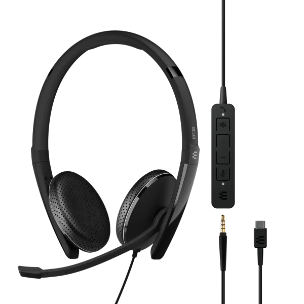 EPOS ADAPT 165T MS Teams Stereo Headset | USB-C | 3.5mm – 1000906