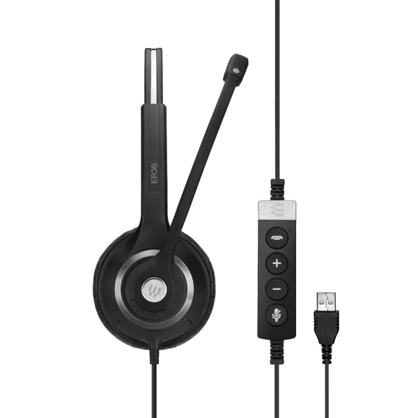 EPOS IMPACT SC 230 USB MS II Mono Headset | USB-A – 1000578 - Side View