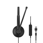 EPOS IMPACT 100 Stereo Corded Headset | USB-C+A – 1001420 - Side View