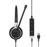EPOS IMPACT SC 660 ANC USB Stereo Headset | USB-A | ANC – 1000650 - Side View