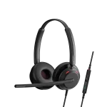EPOS IMPACT 760T MS Teams Stereo Wired Headset | USB-C | USB-A Adapter – 1001214