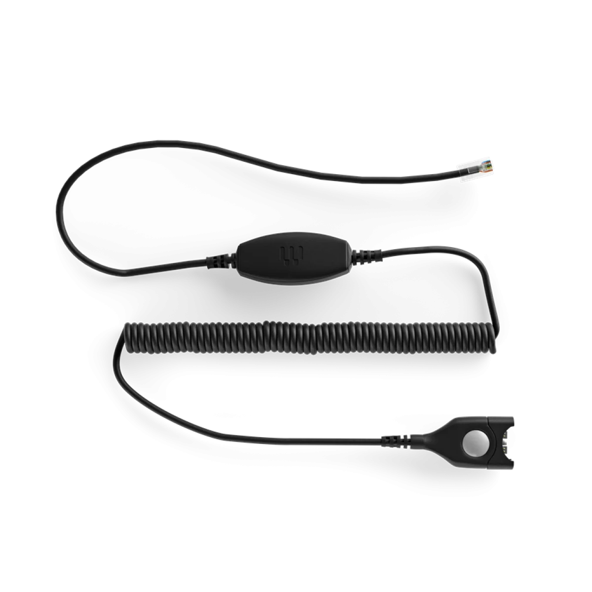 EPOS CLS 01 Bottom Cable | EasyDisconnect to RJ-9 | Coiled – 1000840