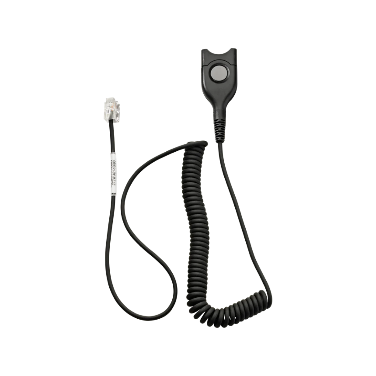 EPOS CSTD 01 Quick Disconnect to RJ9 Cable | Coiled – 1000836