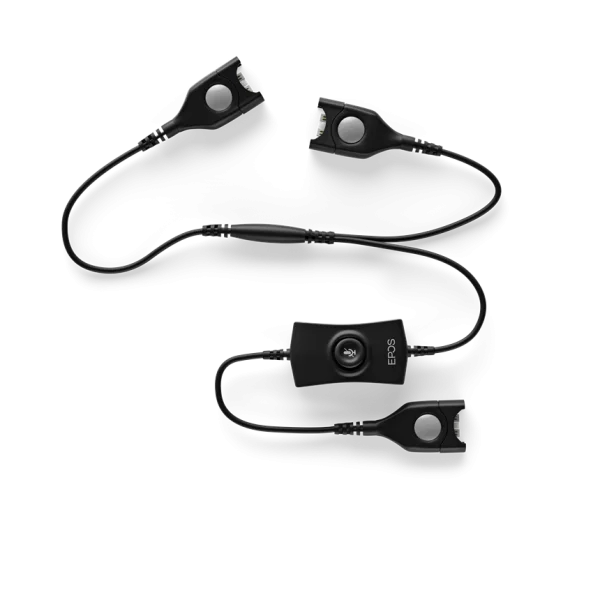EPOS ATC 02 Y-Training Cable | EasyDisconnect | Mute Switch – 1000761