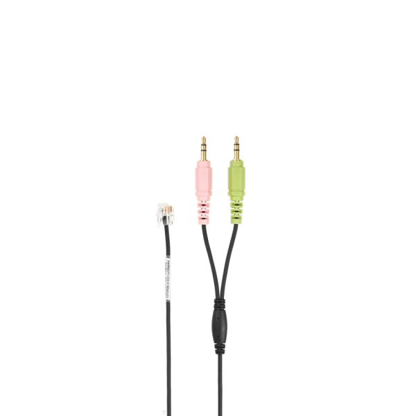 EPOS CUIPC 1 UI Box to PC Cable | RJ-9 to Dual 3.5mm – 1000758
