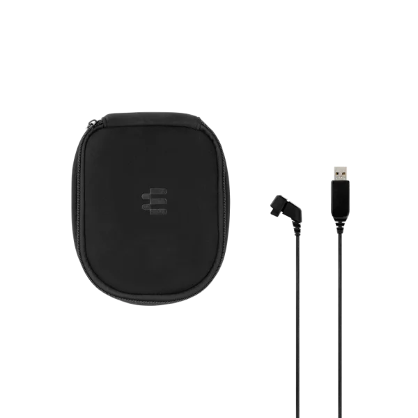 EPOS SDW D1 Accessory Pack | Carry Case | USB-A Charging Cable – 1000982 - Included Accessories