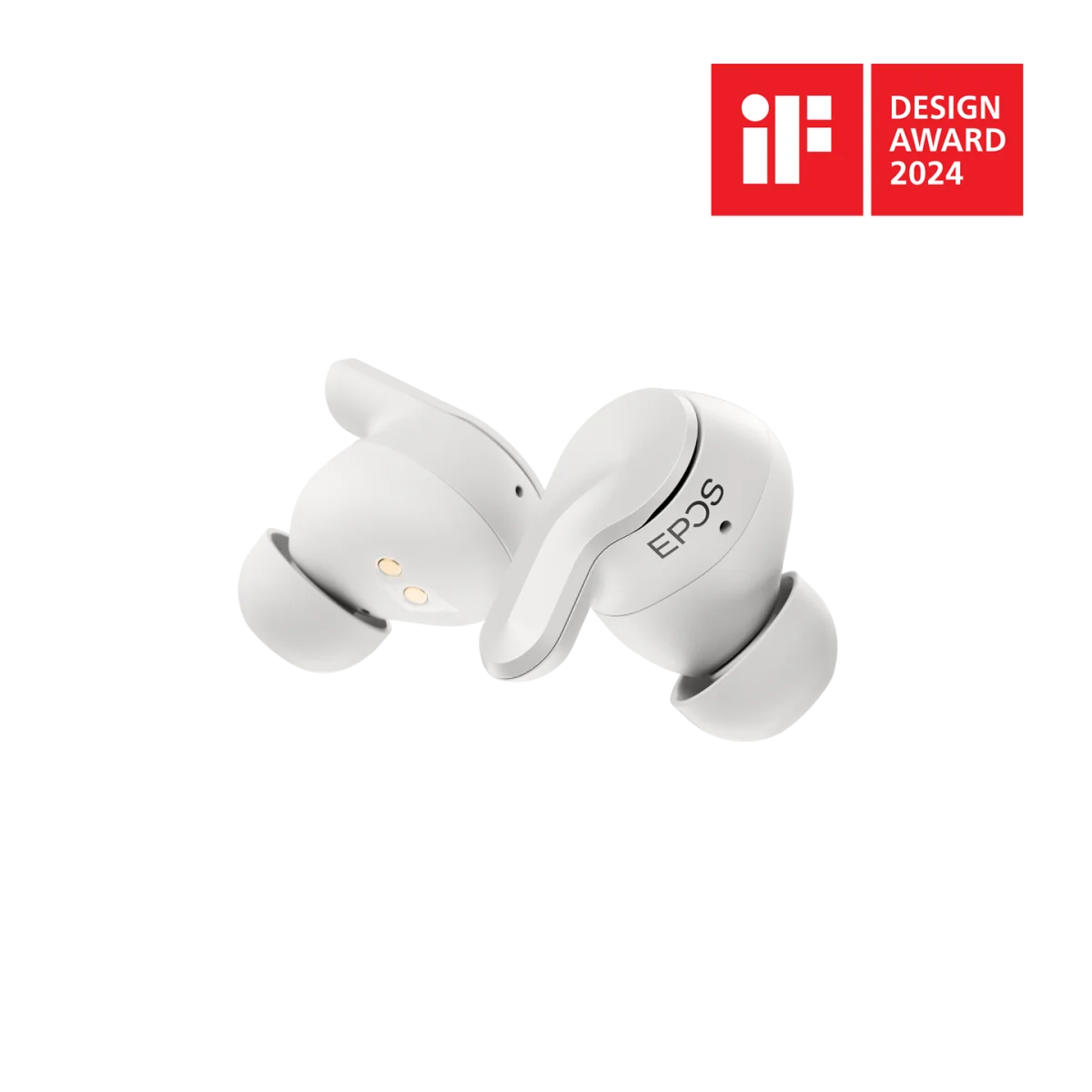 EPOS ADAPT E1 MS Teams True Wireless Earbuds | Bluetooth | BTD 900 | USB-C | White – 1001261