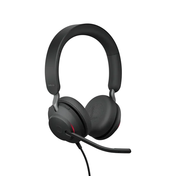 Jabra Evolve2 40 SE UC Stereo Headset | USB-C | USB-A Adapter – 24189-989-799-01