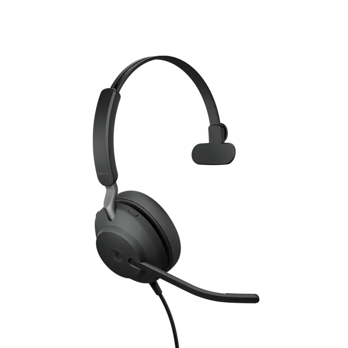 Jabra Evolve2 40 SE MS Teams Mono Headset | USB-C | USB-A Adapter – 24189-899-799-01