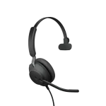 Jabra Evolve2 40 SE MS Teams Mono Headset | USB-C | USB-A Adapter – 24189-899-799-01
