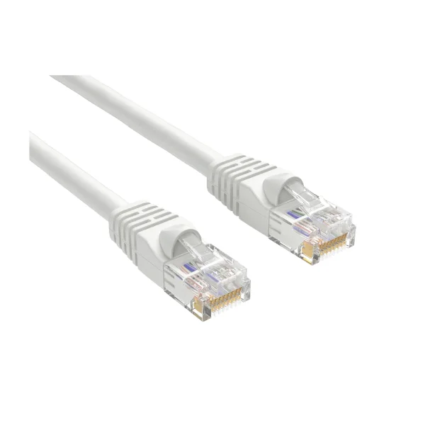 Cat6 - 6ft - Ethernet Network UTP Patch Cable | Snagless Booted | 24 AWG Copper | White - P606-WH