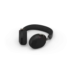 Jabra Evolve3 75 MS Teams Stereo Wireless Headset | Wireless Charging Pad | Link 390a | USB-A | Black – 37599-999-989