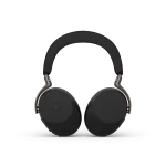 Jabra Evolve3 85 MS Teams Stereo Wireless Headset | Wireless Charging Pad | Link 390c | USB-C | Black – 38599-999-889