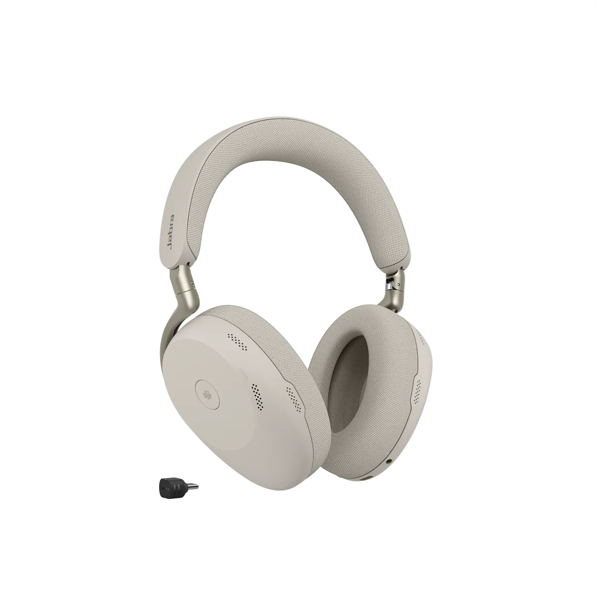 Jabra Evolve3 85 MS Teams Stereo Wireless Headset | Link 390c | USB-C | Warm Grey – 38599-999-898