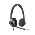 Poly Mission 625 Stereo USB Wired Headset | USB-C | USB-A Adapter – C01C6AA#AC3