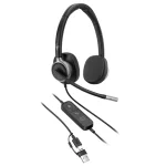 Poly Mission 625 UC Stereo Headset | USB-C | USB-A | Bulk – C01C6A6#AC3 - Ports and Connections