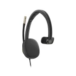 Poly Mission 815 Mono USB Headset | USB-C | USB-A Adapter | Bulk Packaging – C01F8A6#AC3