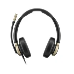 Poly Mission 825 Stereo USB Headset | USB-C | USB-A Adapter | Bulk Packaging – C01FCA6#AC3