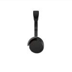 Jabra Evolve3 65 Flex UC Stereo Wireless Headset | Wireless Charging Pad | Link 390c | USB-C – 36699-989-889 - Side View