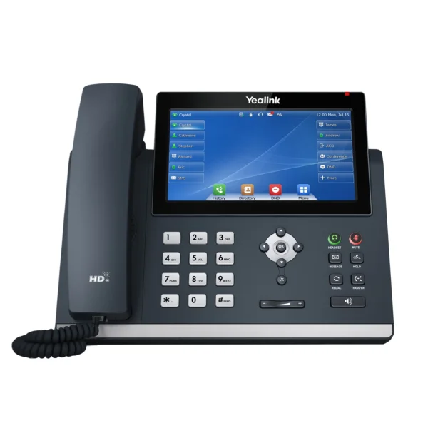 Yealink SIP-T48U IP Phone | PoE | 7" Touch Screen | 16 Lines – SIP-T48U