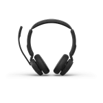 Jabra Evolve3 45 UC Stereo Wireless Headset | Link 390c | USB-C – 34599-989-899 - Front View