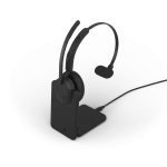 Jabra Evolve3 45 UC Mono Wireless Headset | Charging Stand | Link 390c | USB-C – 34599-889-889