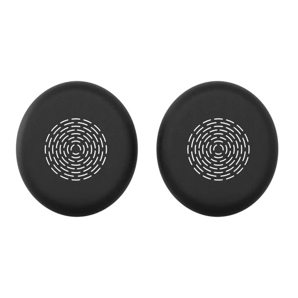 Jabra Evolve3 45 Ear Cushions 1 Pair | Black – 14102-26 - Front View