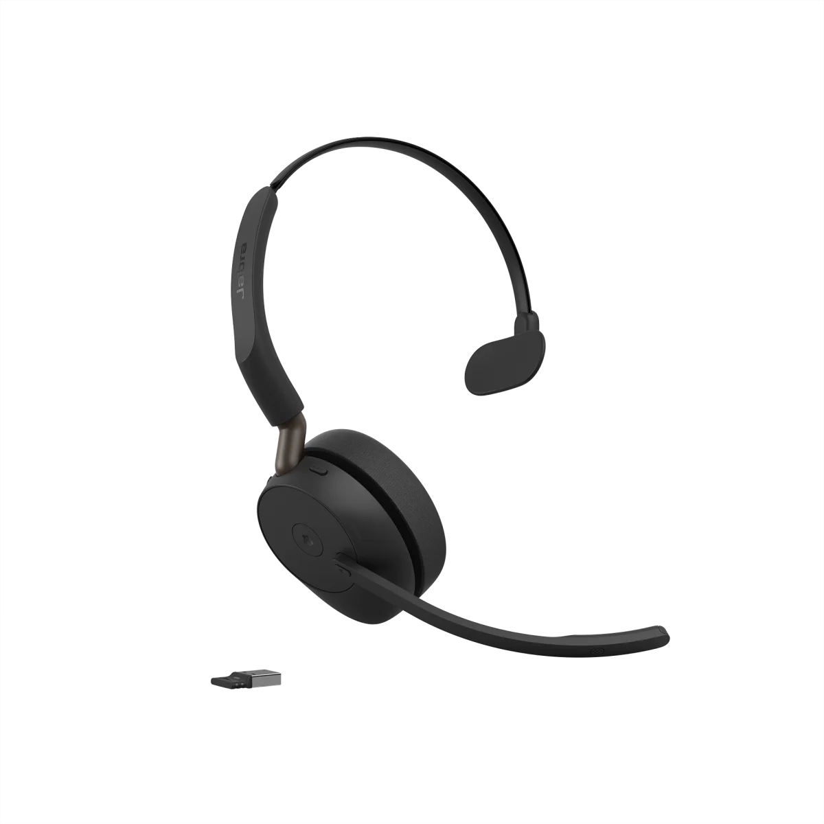Jabra Evolve3 65 MS Teams Mono Wireless Headset | Link 390a | USB-A – 36599-899-999