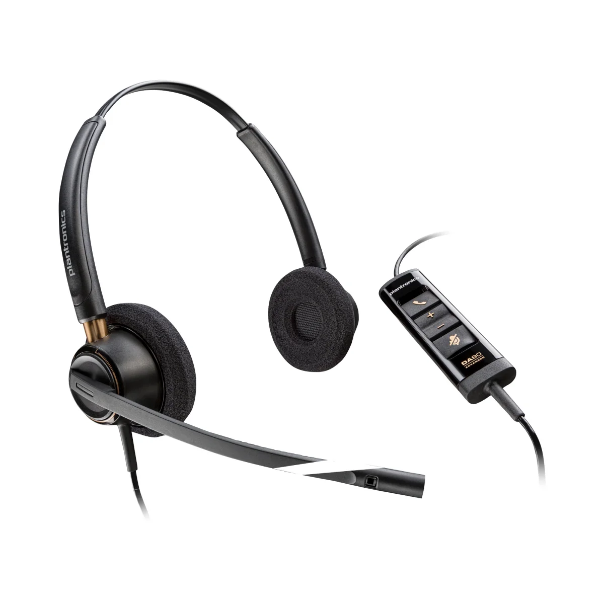 Poly EncorePro EP525 Stereo Headset | USB-A | USB-C – 783R3AA