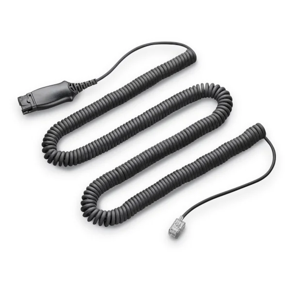 HIS-1, "H-top" Adapter Cable For 9600 IP Phones Only, Use with Supra Elite Wideband Headsets For Wideband Audio (Check Compatibility with Phone),