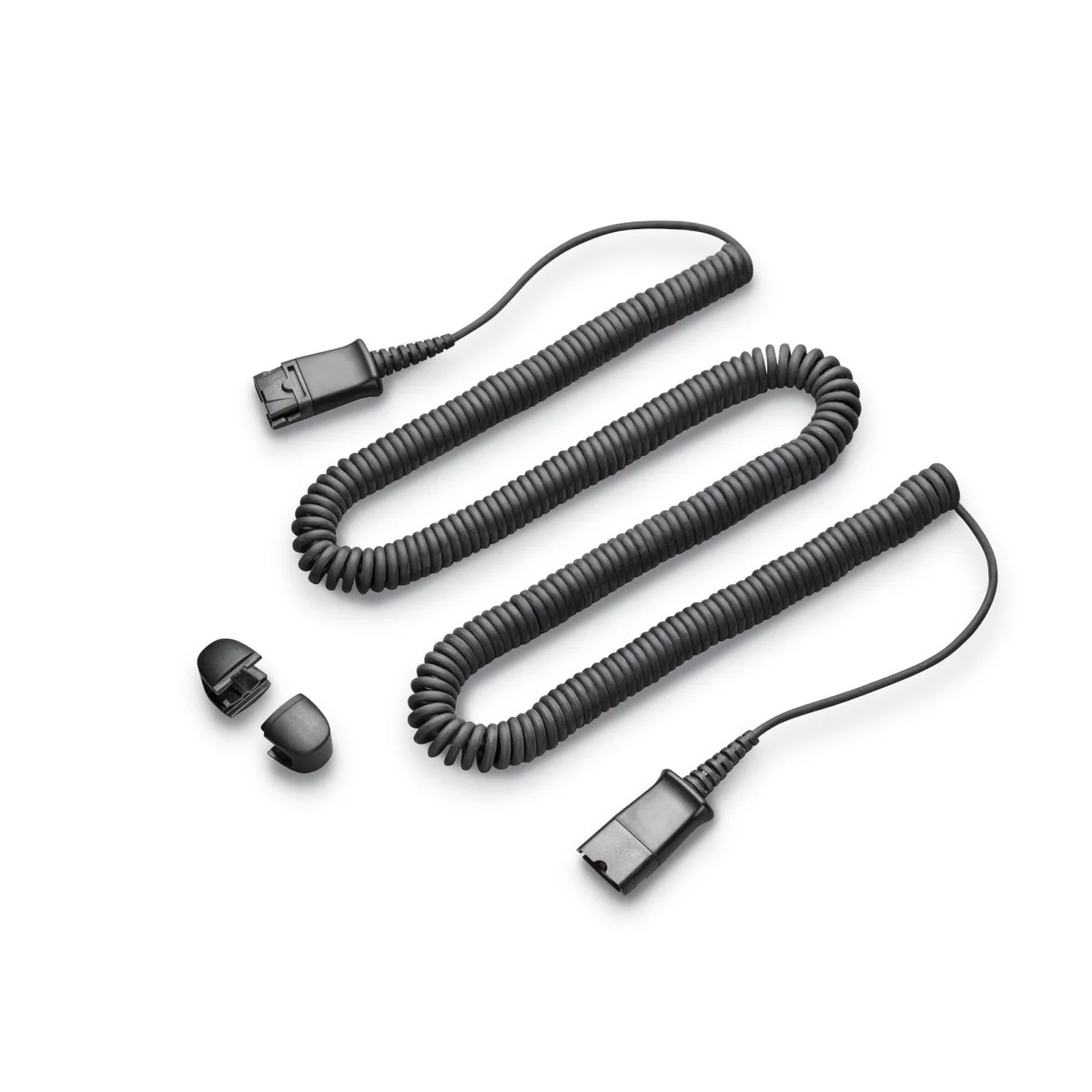 Poly QD to QD Extension Coil Cable | 10ft | Lock – 920P2AA