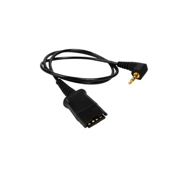 Cable Right Angle Plug, QD to 2.5MM