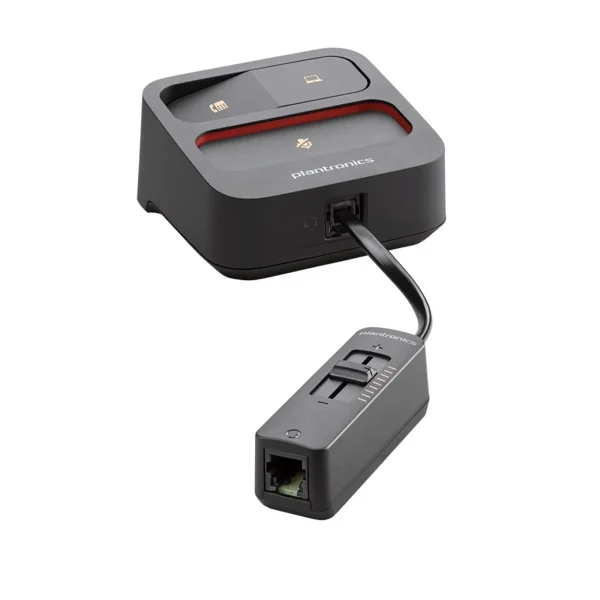 Poly MDA105 QD Analog Desk Phone to Softphone Switch with Mute - 8A7E2AA