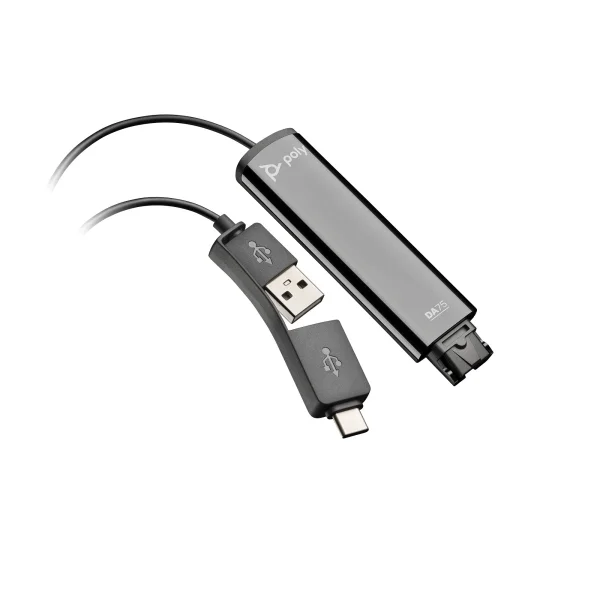 DA75, USB to QD Smart Digital Headset Adaptor