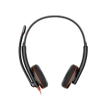 Poly Blackwire 3220 Stereo Headset | USB-C | USB-A Adapter – 8X228AA