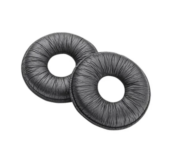 Poly Blackwire 620/SupraPlus Leatherette Ear Cushions | Qty 2 – 85S18AA