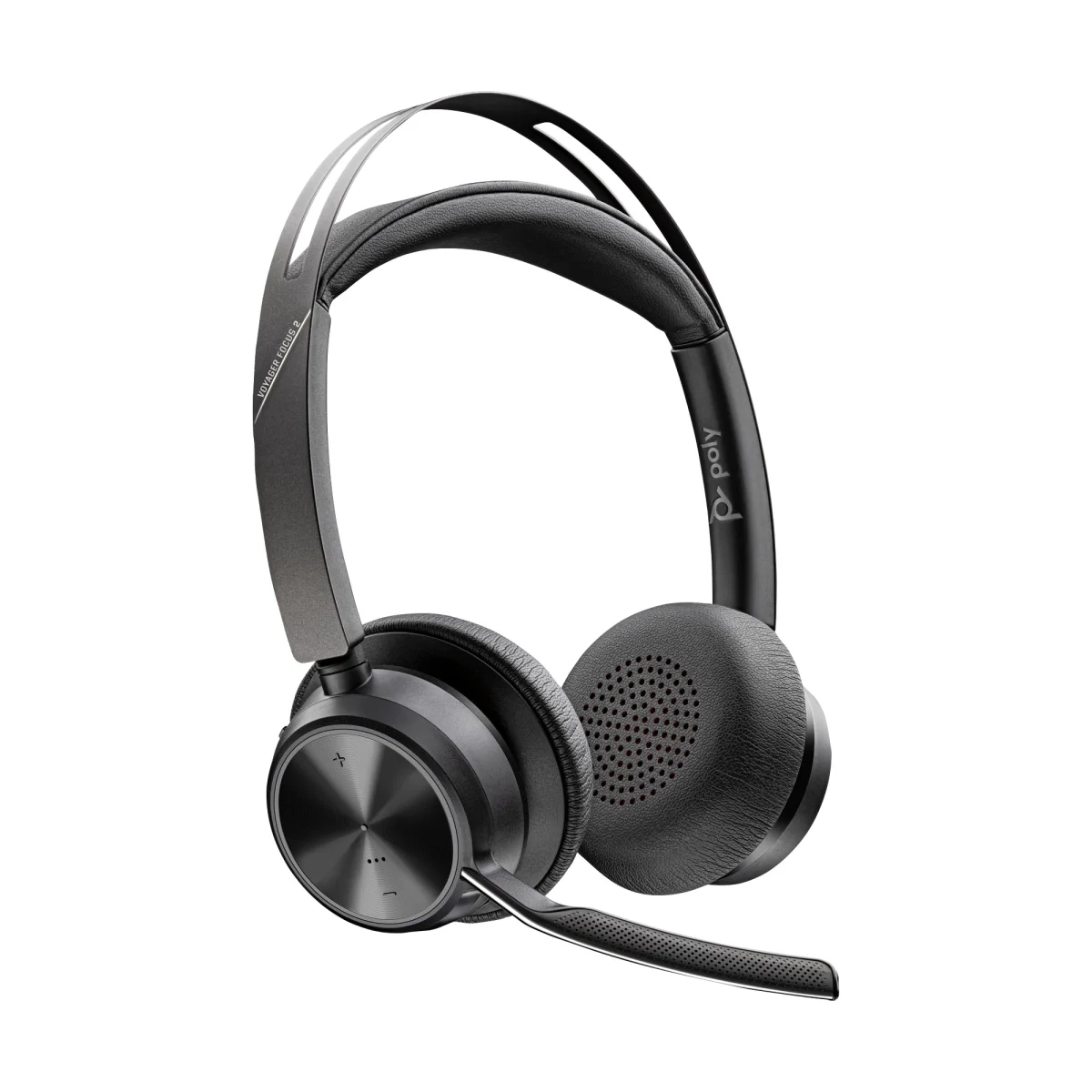 Poly Voyager Focus 2 MS Teams Stereo Wireless Headset | BT700 | USB-C – 9T9J4AA#AC3