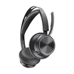 Voyager Focus 2, Stereo Bluetooth Headset, Microsoft Teams Certified USB-C-C Headset +USB-C/A Adapter