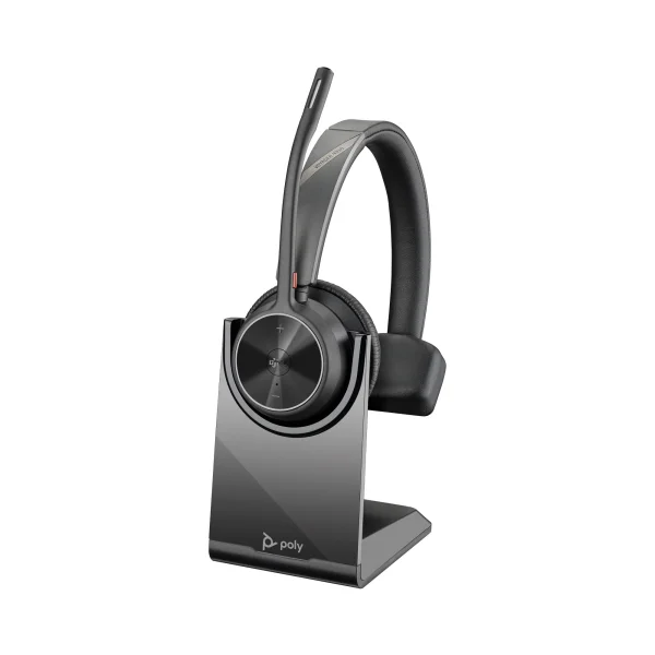 Voyager 4310-M, Mono Bluetooth Headset with Charge Stand, USB-A, Teams +BT700 dongle