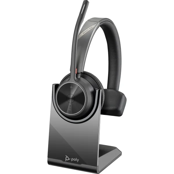 Voyager 4310, Mono Bluetooth Headset with Charge Stand, USB-C +BT700 dongle
