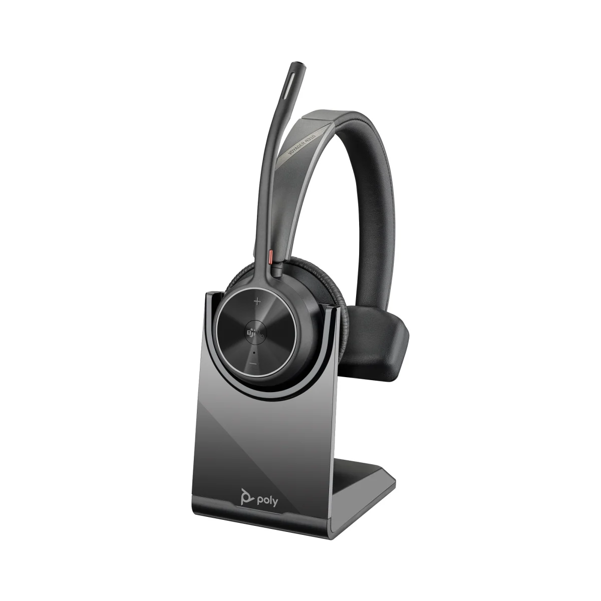 Poly Voyager 4310-M MS Teams Mono Wireless Headset | Charge Stand | USB-C – 77Y97AA