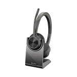 Voyager 4320, Stereo Bluetooth Headset with Charge Stand, USB-A +BT700 dongle