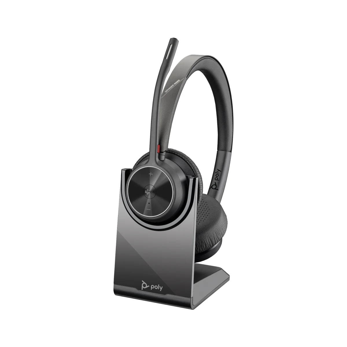Poly Voyager 4320-M MS Teams Stereo Wireless Headset | Charge Stand | USB-C – 77Z32AA