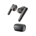 Voyager Free 60+ UC True Wireless Earbuds, Touchscreen Charge Case, MS Teams Certified, USB-C, Black