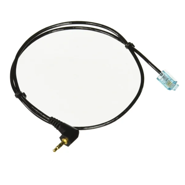 Poly Headset Cable Sub-Mini 2.5mm to RJ-9 Gold Plug - 85R36AA